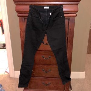 Loft Black skinny jeans size 26